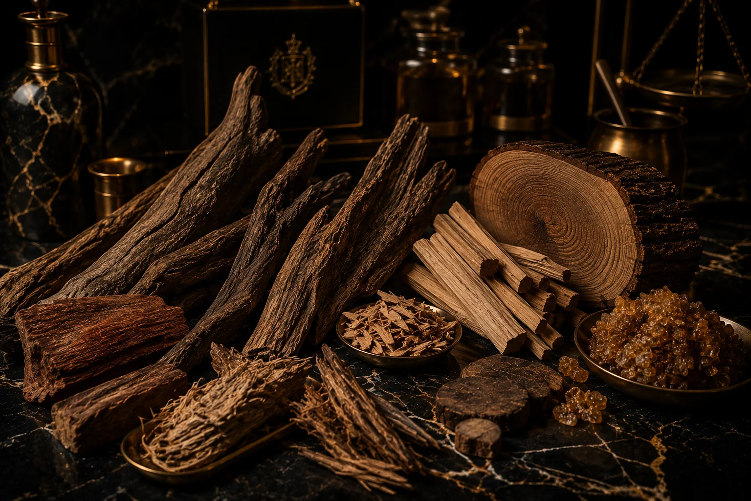 Perfumer formula notebook and vials